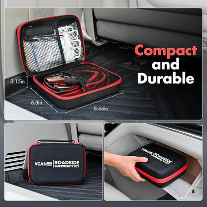 VCANENERGY Car Emergency Safety Kit Bag - Image 3