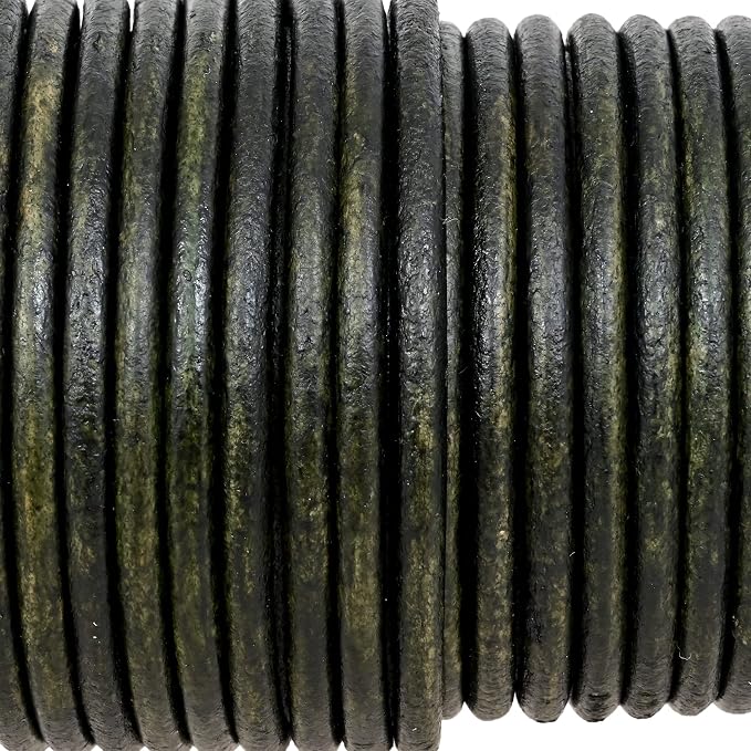 GENIQUE Real/Genuine Round Leather String Cord - Image 4
