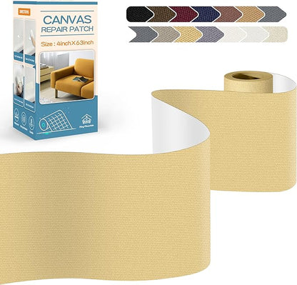 KING MOUNTAIN Canvas Repair Tape, Outdoor Gear Patch, 4×63 Inches, Waterproof by ForABetterHomeLife