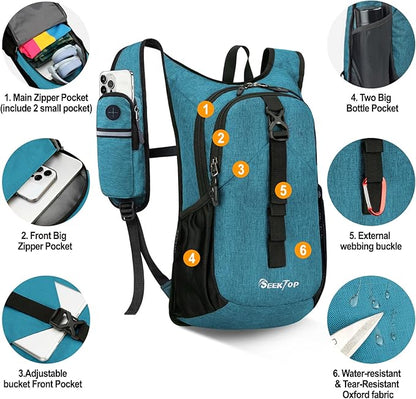 Seektop 15L Small Hiking Backpack - Image 2
