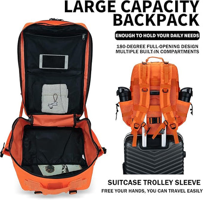 Military Tactical Backpack 45L/25L 3 Day Assault Pack Molle Daypack Hiking - Image 5