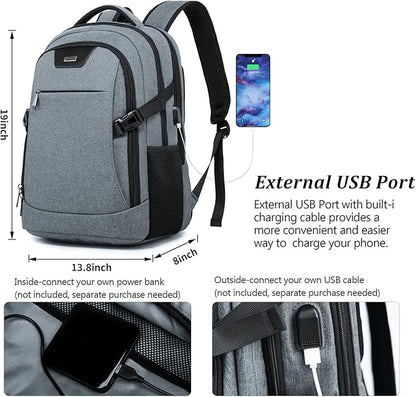 DUSLANG Travel Work Laptop Backpack - Image 2