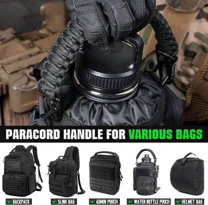 Tactical Paracord Handle，9-core Weaving Paracord Strap - Image 7