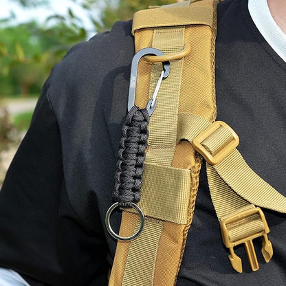 EOTW Paracord Keychain for Men Women Paracord Carabiner Backpack Keychain - Image 8