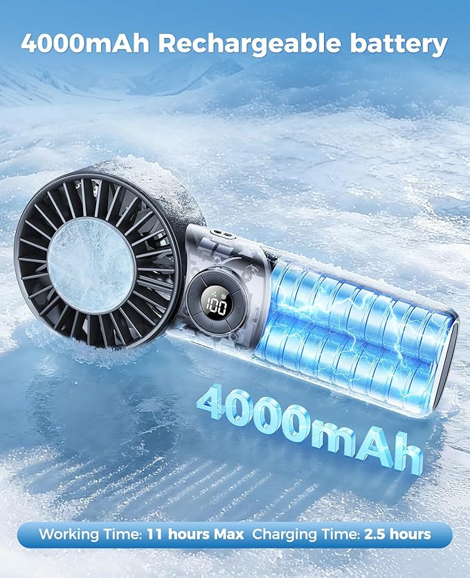 2026 Upgrade 3 In 1 Handheld Portable Turbo Fan - Image 5