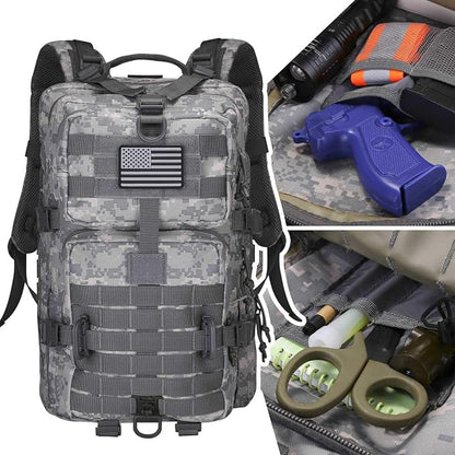 Hannibal Tactical MOLLE Assault Backpack, Tactical Backpack Army Military - Image 6