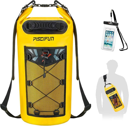 Piscifun Dry Bag, Waterproof Floating Backpack 10L/20L/30L/40L by Piscifun