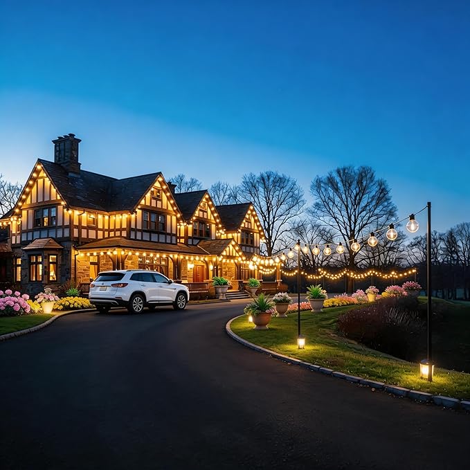RTTY 300 FT Outdoor String Lights, Patio Light - Image 6