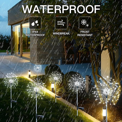 suddus Solar Garden Lights Outdoor Waterproof Decorative, Solar Fairy Lights - Image 6