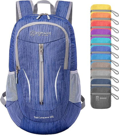 ZOMAKE 25L Ultra Lightweight Packable Backpack, Foldable Hiking Backpacks Water by ZOMAKE