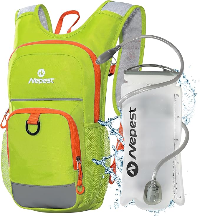 Nepest Kids Hydration Backpack, Mini Water Backpack by NepestSports