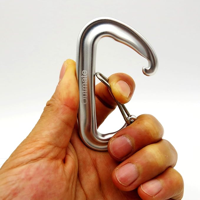 12kN 3.2"x2" Heavy-Duty Carabiner Clips - Image 4