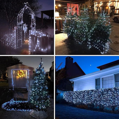 Extra-Long Solar String Lights for Outside, 4 Pack 400LED Solar Fairy Lights - Image 7