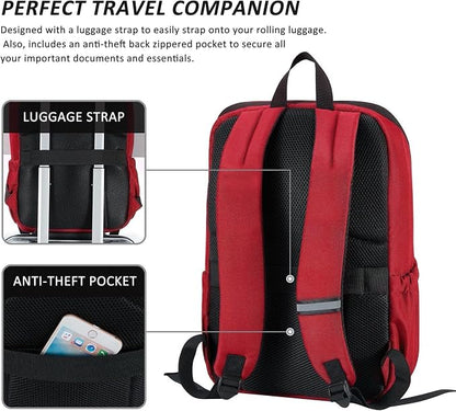 MAXTOP Deep Storage Laptop Backpack Business Anti-theft Backpacks College - Image 3
