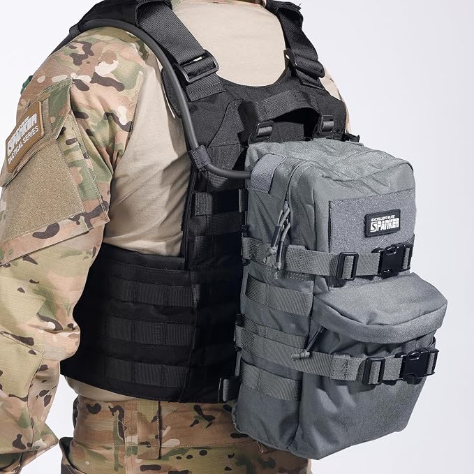 EXCELLENT ELITE SPANKER Tactical MOLLE Hydration Backpack Water Bladder Carrier - Image 5