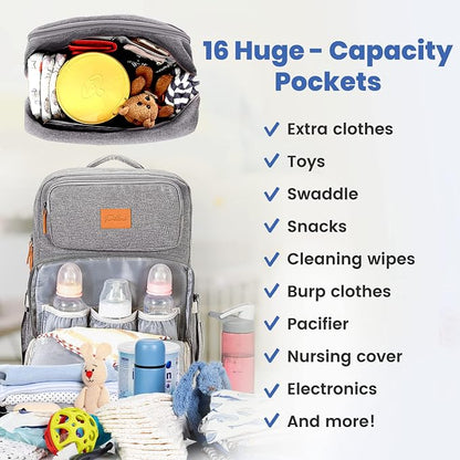 PILLANI Baby Diaper Bag Backpack - Image 2