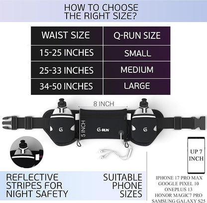 Q-RUN Hydration Running Belt - Image 3