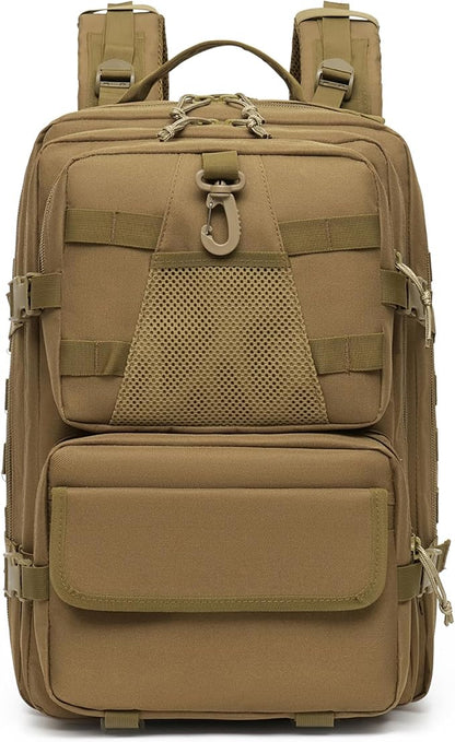 aiGear 50L Military Tactical Backpack 3 Days Assault Pack Large Day Backpack by aiGear