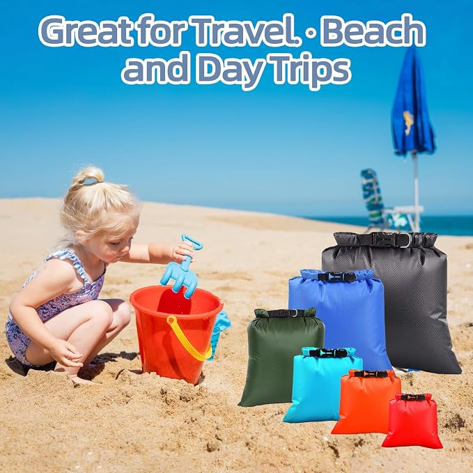 6PCS Wet Dry Bag Set – Waterproof Bags - Image 5