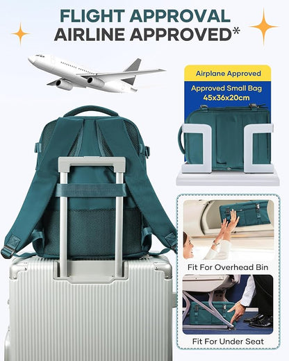 coofay Large Travel Backpack Carry on Flight Approved Mochila De Viaje Carry on - Image 7