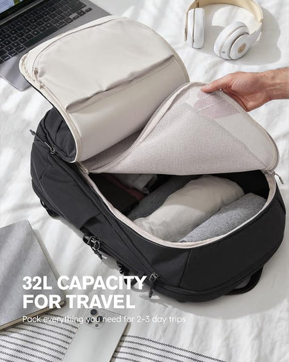 Tolaccea Travel Laptop Backpack 32L, TSA Friendly Flight Approved Computer Work - Image 9