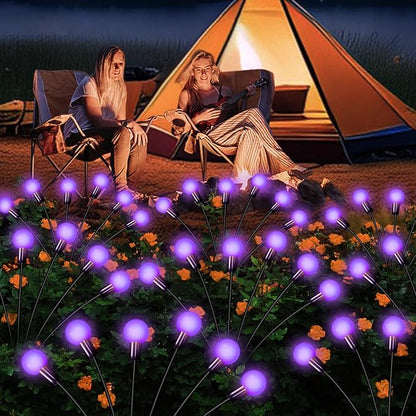 NBQQ Solar Garden Lights Outdoor, Waterproof Solar Powered Lights - Image 5