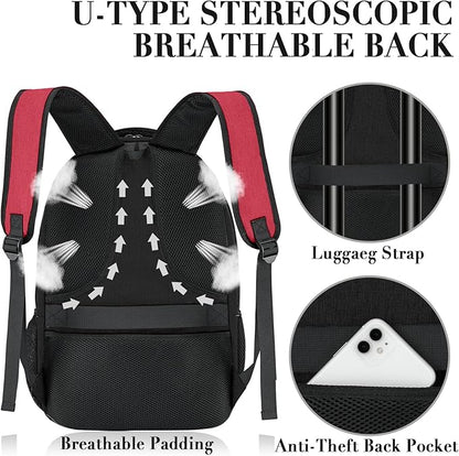 BIKROD Travel Laptop Backpack for Woman and Men, School Backpack for Teens - Image 4