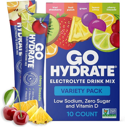 GoHydrate Instant Hydration Powder Packets by GoHydrate