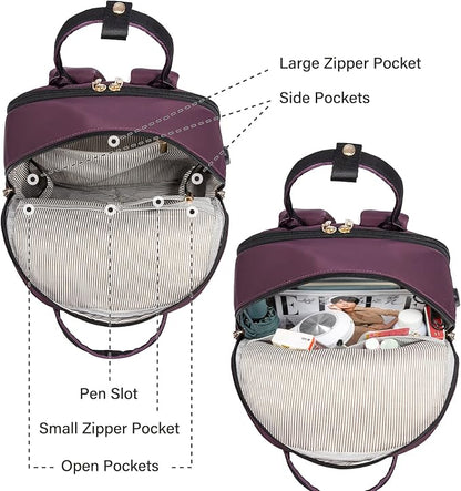 LOVEVOOK Laptop Backpack for Women 15.6 Inch Laptop Bag - Image 3