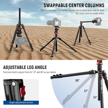 NEEWER Basics 70.9" Camera Tripod Monopod - Image 3