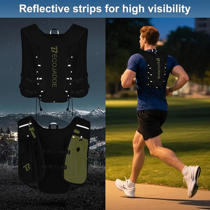 BECOJADDE Running Vest Hydration Backpack - Image 5
