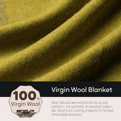 Molithe 100% Wool Blanket, Military Wool Blanket, Sporting Events, Survival Kits - Image 3
