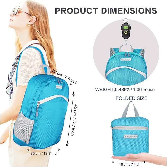 35L Foldable Waterproof Backpack - Image 2