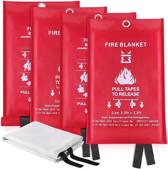 Fire Blanket for Kitchen Home Emergency by KITOSUN