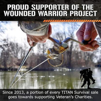 TITAN Survival Patented Paracord 550 - 25ft - Image 7
