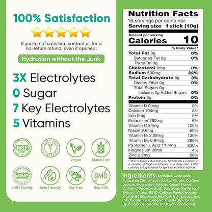 Venture Pal Sugar Free Electrolytes Powder Packets - Image 7