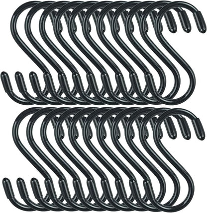 DINGEE 30 Pack Vinyl Coated Heavy Duty S Hooks by DINGEEUtilityHook