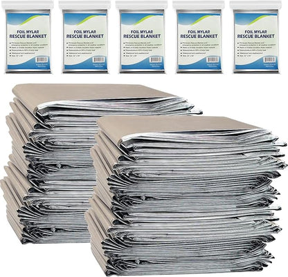 NOVAMEDIC Emergency Mylar Foil Thermal Blankets by NOVAMEDIC