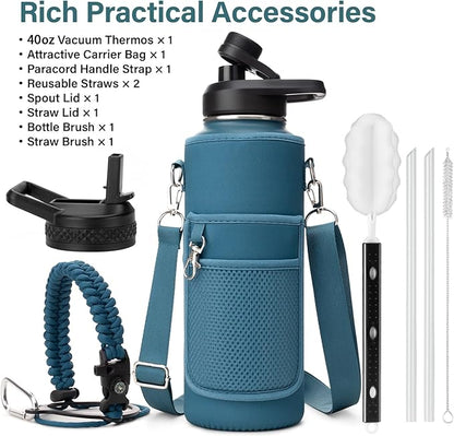 DYSANKY Insulated Water Bottle | Thickened Stainless Steel Vacuum Metal | - Image 2