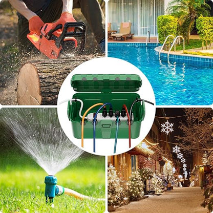 RESTMO 5-Piece Outdoor Waterproof Electrical Box Set – 12.5" x 8.5" x 5" Large - Image 8
