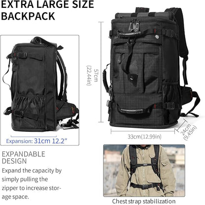 YOUMIAN Large Capacity For Travel Hiking Sports Carry On Backpack Durable - Image 7