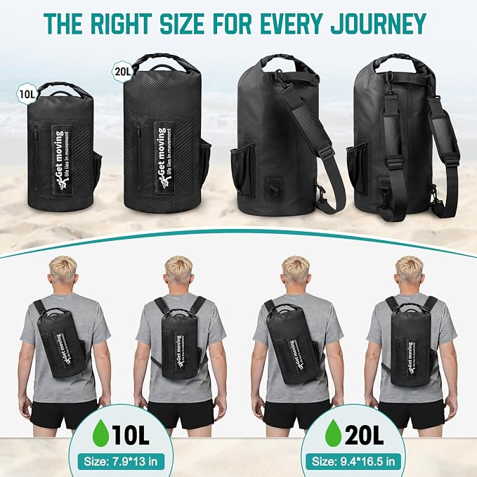 BKNOOU Dry Bag Waterproof Backpack - Image 8