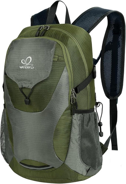 WATERFLY Lightweight Packable Hiking Backpack: 30L Foldable Travel Daypack by Waterfly