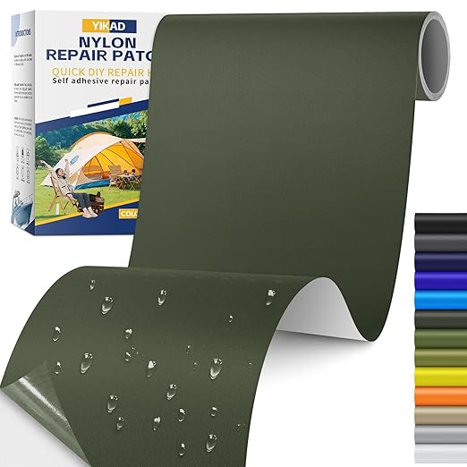 Fabric Repair Tape, Self Adhesive Nylon Repair Patch, Waterproof Outdoor Nylon by Unknown