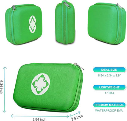 276 Car First Aid Kit for Business, Portable First Aid Kits Travel Szie - Image 3