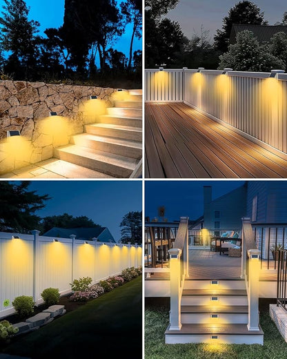 vighep 12Pack White Solar Lights Outdoor Motion Sensor, 3000K Warm Light/3 - Image 7