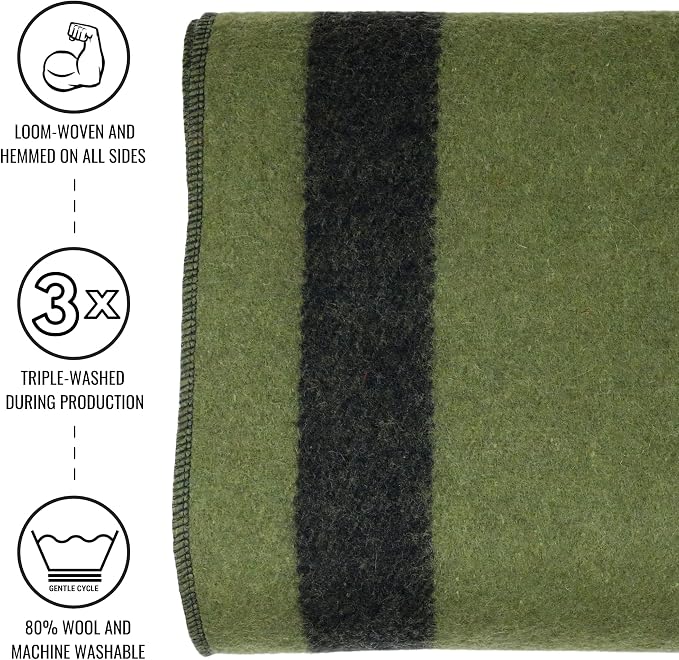 Arcturus Rainier Wool Blanket - Image 3
