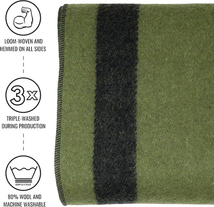 Arcturus Rainier Wool Blanket - Image 3
