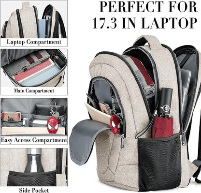 BIKROD Backpack for Women and Men, Extra Large School Backpacks for Teens - Image 3