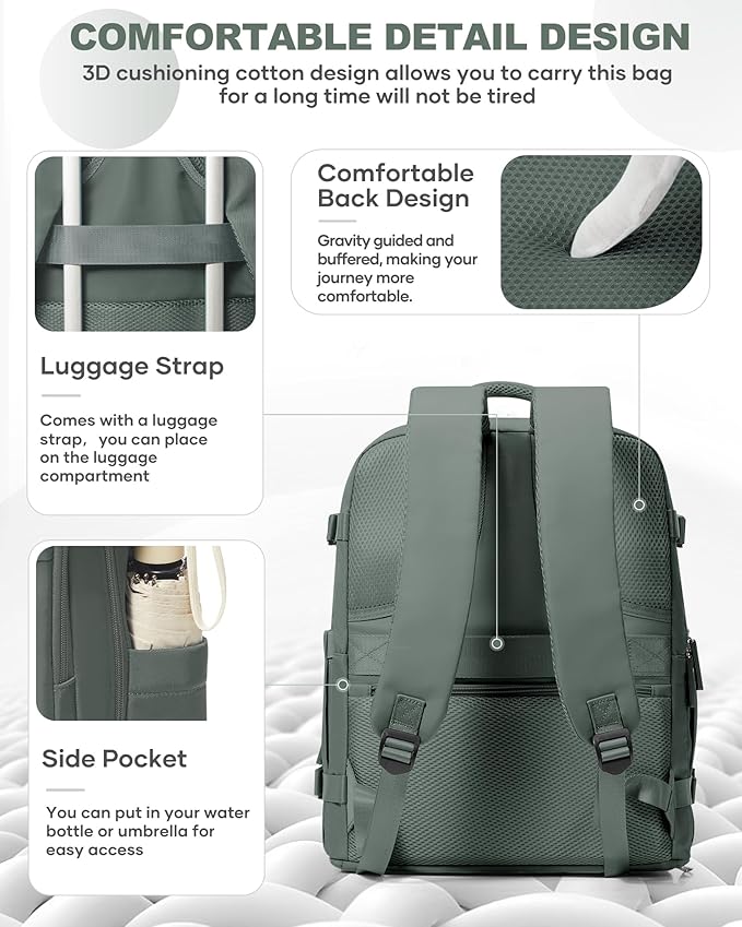coowoz Travel Backpack Carry On - Image 5